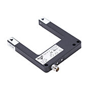 Фотоэлектрический вилочный датчик с U-образной рамой: диапазон 0–50 мм, сквозной луч (PN # PSUI-0P-5F)