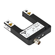 Фотоэлектрический вилочный датчик с U-образной рамой: диапазон 0–30 мм, сквозной луч (PN # PSUL-0P-4F)