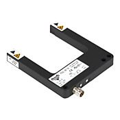 Фотоэлектрический вилочный датчик с U-образной рамой: диапазон 0–50 мм, сквозной луч (PN # PSUL-0P-5F)