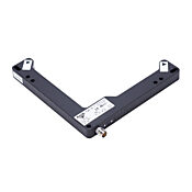 Фотоэлектрический вилочный датчик с L-образной рамой: диапазон 0–130 мм, сквозной луч (PN # PSWR-0N-7F)