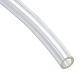 Пневматические трубки: внутренний диаметр 0,328 дюйма, внешний диаметр 1/2 дюйма (PN# PU12CLR500)