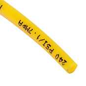 Пневматические трубки: внутренний диаметр 0,062 дюйма, внешний диаметр 1/8 дюйма (PN# PU18YEL100)