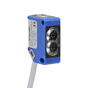 Прямоугольный фотодатчик: диапазон 0–400 мм, рассеянный (PN# QMI7-0N-0A)