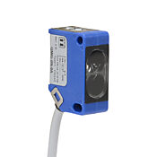 Прямоугольный фотодатчик: диапазон 0,05–1 м, световозвращающий (PN# QMIG-0N-0A)