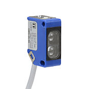 Прямоугольный фотодатчик: диапазон 30-400 мм, рассеянный с подавлением (PN# QMIS-0N-0A)