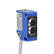 Прямоугольный фотодатчик: диапазон 0,1–5 м, поляризованный световозвращающий (PN# QMRN-0P-0A)