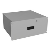 Выдвижной ящик с замком Hammond: 5U, ширина стойки 19 дюймов, глубина 16,25 дюйма (PN# RDRW1900816LG1)