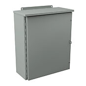 Корпус: 24 x 20 x 8 дюймов, настенное крепление, углеродистая сталь (PN# RHC242008)