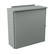 Корпус: 24 x 24 x 8 дюймов, настенное крепление, углеродистая сталь (PN# RHC242408)