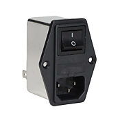 IEC Inlet Filter: 6A, general purpose (PN# RIP-0642-H2)