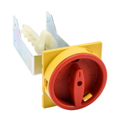 rotary Handle: selector, red/yellow, for MPW40 series manual motor protectors (PN# RMMP-130E)