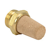 Глушитель выхлопа: спеченная бронза, конус (PN# SBC-12R)