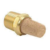 Глушитель выхлопа: спеченная бронза, конус (PN# SBC-38N)