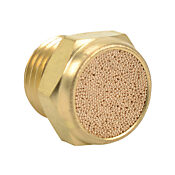 Глушитель выхлопа: спеченная бронза, плоский (PN# SBF-14R)