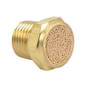 Глушитель выхлопа: спеченная бронза, плоский (PN# SBF-18N)