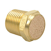 Глушитель выхлопа: спеченная бронза, плоский (PN# SBF-38N)