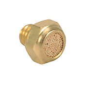 Глушитель выхлопа: спеченная бронза, плоский (PN# SBF-M5)