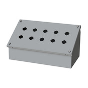 Кнопочная консоль: 7 x 13 x 7 дюймов, настенное крепление, углеродистая сталь (PN# SCE-10PBAI)