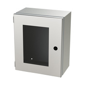 Корпус: 12 x 10 x 6 дюймов, настенное крепление, нержавеющая сталь 316L (PN# SCE-1210ELJWSS6)