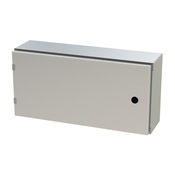 Корпус: 12 x 24 x 6 дюймов, настенное крепление, нержавеющая сталь 304 (PN# SCE-12EL2406SSLP)