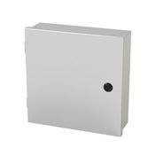 Корпус: 12 x 12 x 4 дюйма, настенное крепление, углеродистая сталь (PN# SCE-12N1204LP)