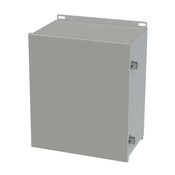 Корпус: 14 x 12 x 8 дюймов, настенное крепление, углеродистая сталь (PN# SCE-14128CHNF)