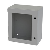 Корпус: 16 x 14 x 8 дюймов, настенное крепление, углеродистая сталь (PN# SCE-16148ELJW)