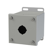 Корпус кнопки: 4 x 4 x 5 дюймов, настенное крепление, углеродистая сталь (PN# SCE-1PBX)