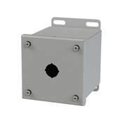 Корпус кнопки: 4 x 4 x 5 дюймов, настенное крепление, углеродистая сталь (PN# SCE-1PBXI)