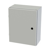 Корпус: 20 x 16 x 8 дюймов, настенное крепление, углеродистая сталь (PN# SCE-20EL1608LPLG)