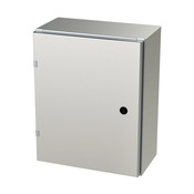 Корпус: 20 x 16 x 8 дюймов, настенное крепление, нержавеющая сталь 316L (PN# SCE-20EL1608SS6LP)