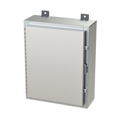 Корпус: 20 x 16 x 6 дюймов, настенное крепление, нержавеющая сталь 316L (PN# SCE-20H1606SS6LP)