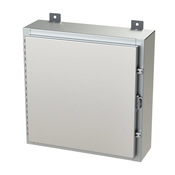 Корпус: 20 x 20 x 6 дюймов, настенное крепление, нержавеющая сталь 304 (PN# SCE-20H2006SSLP)