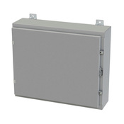 Корпус: 20 x 24 x 6 дюймов, настенное крепление, углеродистая сталь (PN# SCE-20H2406LP)