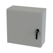 Корпус: 24 x 24 x 10 дюймов, настенное крепление, углеродистая сталь (PN# SCE-24EL2410LPPL)