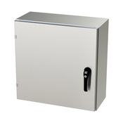 Корпус: 24 x 24 x 10 дюймов, настенное крепление, нержавеющая сталь 304 (PN# SCE-24EL2410SSLPPL)