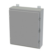 Корпус: 24 x 20 x 6 дюймов, настенное крепление, углеродистая сталь (PN# SCE-24H2006LP)