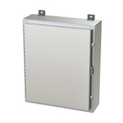 Корпус: 24 x 20 x 6 дюймов, настенное крепление, нержавеющая сталь 316L (PN# SCE-24H2006SS6LP)