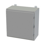 Корпус: 24 x 24 x 12 дюймов, настенное крепление, углеродистая сталь (PN# SCE-24H2412LP)