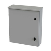 Корпус: 24 x 20 x 6 дюймов, настенное крепление, углеродистая сталь (PN# SCE-24R2006LP)