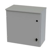 Корпус: 24 x 24 x 12 дюймов, настенное крепление, углеродистая сталь (PN# SCE-24R2412LP)