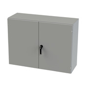 Корпус: 36 x 48 x 16 дюймов, настенное крепление, углеродистая сталь (PN# SCE-364816WFLP)