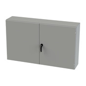 Корпус: 36 x 60 x 12 дюймов, настенное крепление, углеродистая сталь (PN# SCE-366012WFLP)