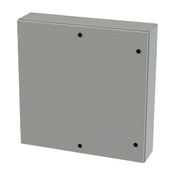 Корпус: 36 x 36 x 8 дюймов, настенное крепление, углеродистая сталь (PN# SCE-36EL3608LP)