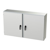 Корпус: 36 x 60 x 12 дюймов, настенное крепление, нержавеющая сталь 304 (PN# SCE-36EL6012SSWFLP)