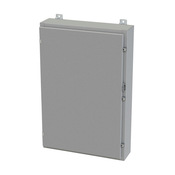 Корпус: 36 x 24 x 6 дюймов, настенное крепление, углеродистая сталь (PN# SCE-36H2406LP)