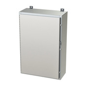 Корпус: 36 x 24 x 10 дюймов, настенное крепление, нержавеющая сталь 316L (PN# SCE-36H2410SS6LP)