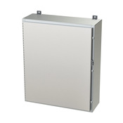 Корпус: 36 x 30 x 10 дюймов, настенное крепление, нержавеющая сталь 316L (PN# SCE-36H3010SS6LP)