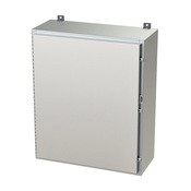 Корпус: 36 x 30 x 12 дюймов, настенное крепление, нержавеющая сталь 316L (PN# SCE-36H3012SS6LP)