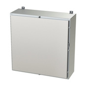 Корпус: 36 x 36 x 12 дюймов, настенное крепление, нержавеющая сталь 316L (PN# SCE-36H3612SS6LP)